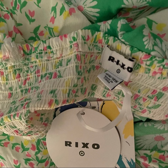 Rixo Daisy Long Sleeve Swing Dress Tulip size 16W/18W 20W/22W 28W/30W - Picture 8 of 11